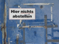 Nichts abstellen