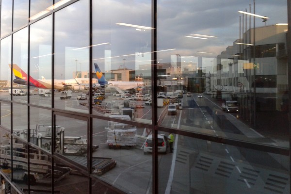 Frankfurt Airport Reflections